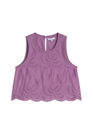 CROP - Blouse - vıolet