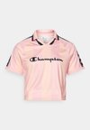 SPORTS HERITAGE V NECK POLO - T-shirt estampada - pink