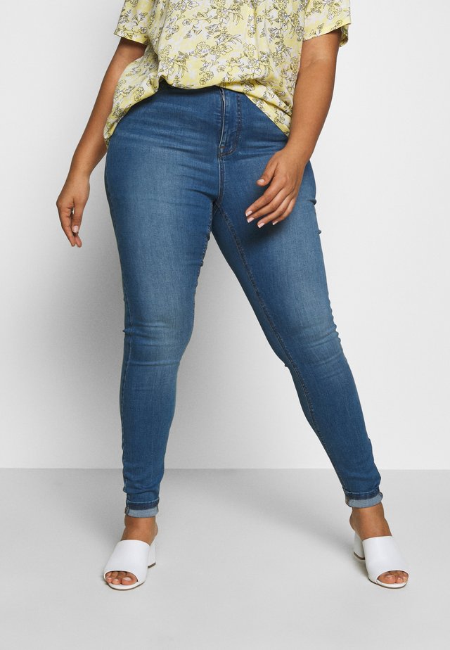 JRZEROTANJA - Vaqueros pitillo - medium blue denim