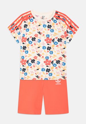 SHORT TEE KIDS SET - T-shirt con stampa - white/multicolor