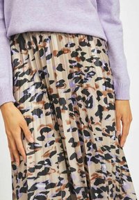 VILA Falda acampanada - beige