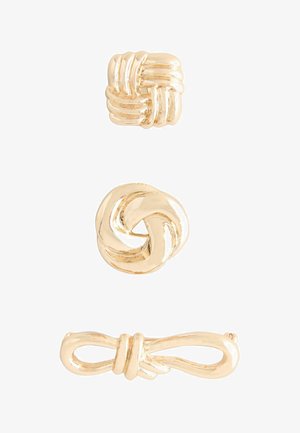 Next, HERITAGE BROOCHES 3 PACK SET - Brosche - gold tone