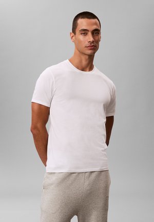 Calvin Klein Underwear, 3 PACK T-SHIRTS COTTON MICRO STRETCH TEES - Φανέλα - white