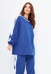 Cesare Gaspari JOGGER SET - Trainingsbroek - blue