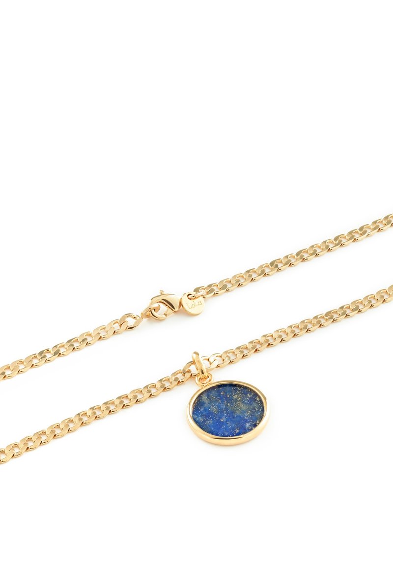 Damen Halsketten | LOLA FINE CURB MIT LAPISLAZULI HALBEDELSTEIN Halskette gold/goldfarben - VK58211 Damen Halsketten | LOLA FINE CURB MIT LAPISLAZULI HALBEDELSTEIN Halskette gold/goldfarben - VK58211