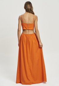 CALLI ELTA - Maxi šaty - tangerine