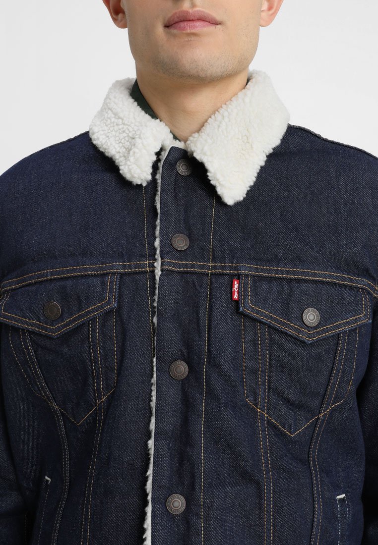 Levi's® TYPE 3 SHERPA TRUCKER Jeansjakke rockridge Levi's® TYPE 3 SHERPA TRUCKER Jeansjakke rockridge