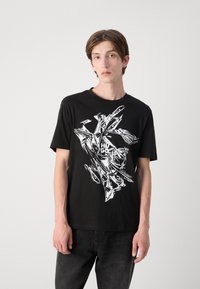 HUGO DIAKROMIO - T-shirt med print - black