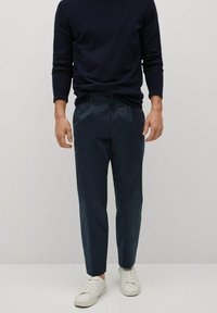 Mango Kalhoty - dark blue