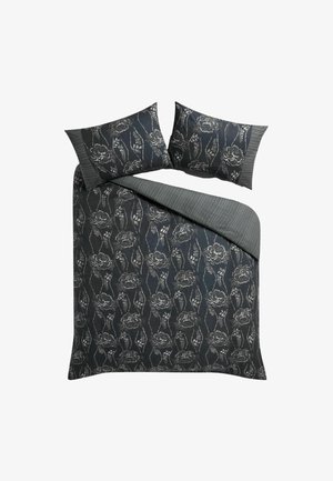 Next, DITSY FLORAL REVERSIBLE DUVET COVER AND PILLOWCASE SET - Voodiriided - blue