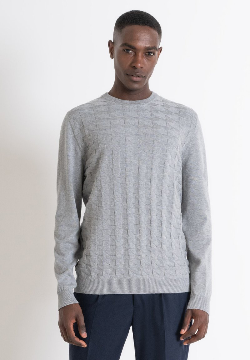 Antony Morato REGULAR FIT - Maglione - medium grey melange