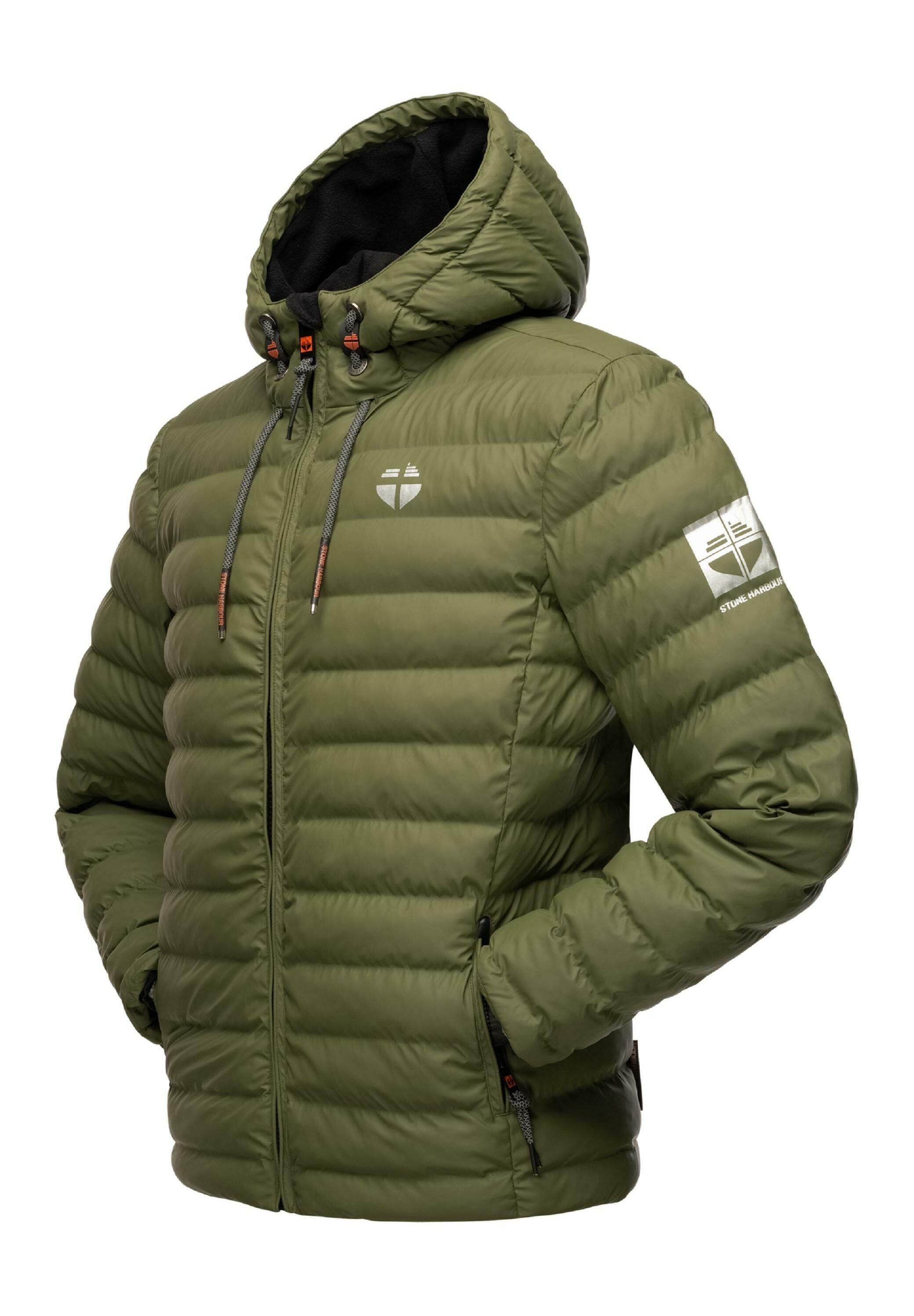 STONE HARBOUR Heren Winterjas Met Afneembare Bontkraag En Capuchon - Warme Gewatteerde Jas B762 (S-3XL)