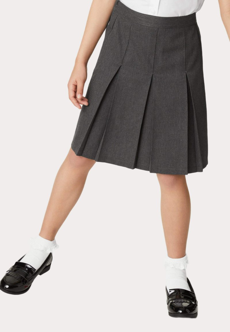 Marks & Spencer PERMANENT SCHOOL - Áčková sukně - grey