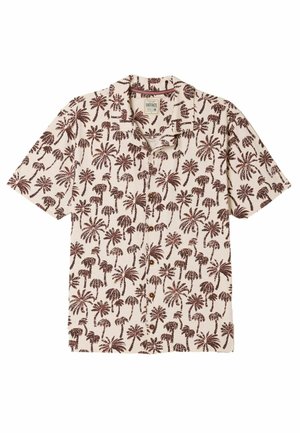 FatFace, REGULAR FIT - PALM PRINT SHIRT  . - Hemd - natural
