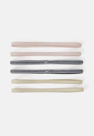 Nike Performance SPORT HEADBANDS 6 PACK - Drugo - pink oxford/black/rattan