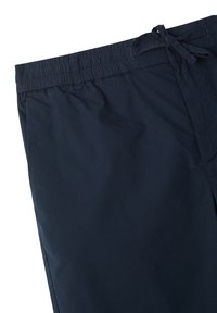 Pantaloni da bagno blu navy realizzati in tessuto leggero, con vita elasticizzata e cordino, dal tocco morbido.
