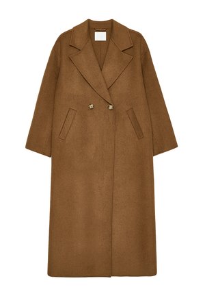 DOUBLE BUTTONED - Klasický kabát - camel