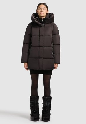 SUDA - Téli kabát - moody plum