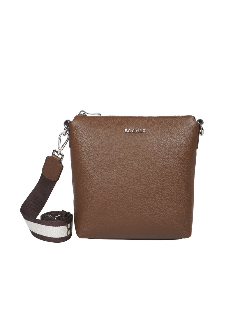 Bogner ANDERMATT FLAVIA SHOULDER - Taška s příčným popruhem - darkbrown