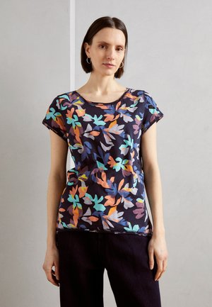 Esprit T-shirt imprimé - navy