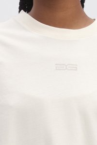 Gestuz JIO OVERSIZE TEE - Osnovna majica kratkih rukava - birch