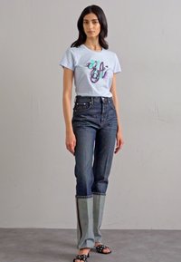 Emporio Armani T-shirts med print - chambray