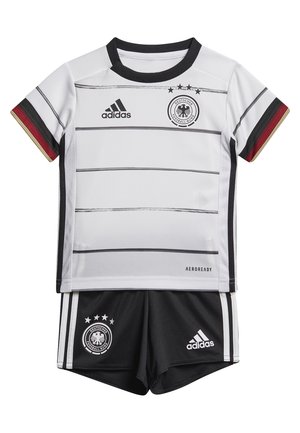 DEUTSCHLAND DFB HEIMTRIKOT BABYKIT - Oblečení národního týmu - white/black