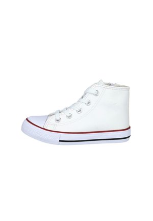 Bubble Bobble, ZAPATILLAS ALTAS - Botines con cordones - white