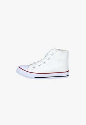 Bubble Bobble, ZAPATILLAS ALTAS - Botines con cordones - white