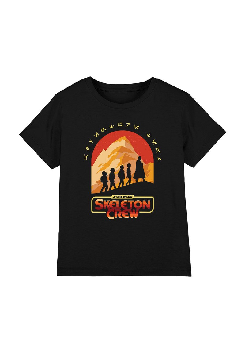 Star Wars T-shirt print zwart Star Wars T-shirt print zwart