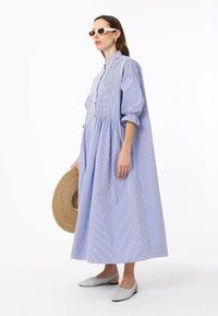 Modanisa STRIPPED  - Robe longue - blue