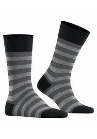 FALKE SENSITIVE MAPPED LINE - Socken - black