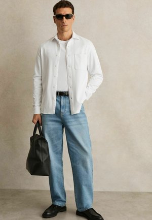 REGULAR FIT - KAPPO CUTAWAY-COLLAR - Chemise - white