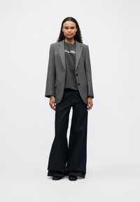 Tommy Hilfiger PINSTRIPE RELAXED  - Blazer - mid grey heather