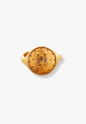 ByNouck SIGN SIGNET SCORPIO - Ring - gold coloured