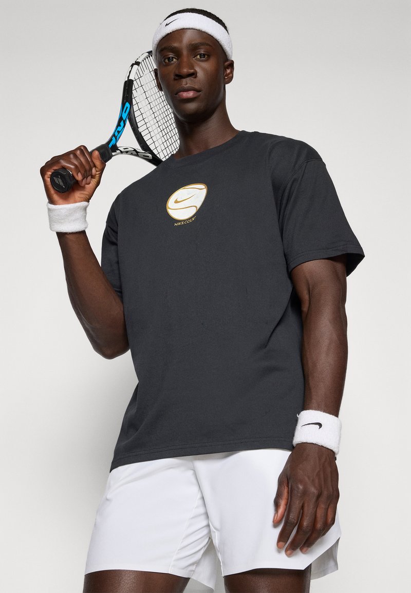 Nike Performance NIKECOURT TEE MAX90 SHANGHAI MASTERS - Sportovní tričko - black