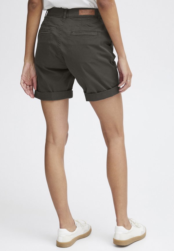 OXCHARLINE REGULAR FIT - Shorts - ebony4