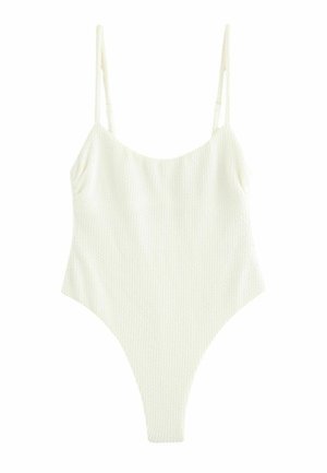 TUMMY CONTROL SCOOP - Plavky - ecru crinkle