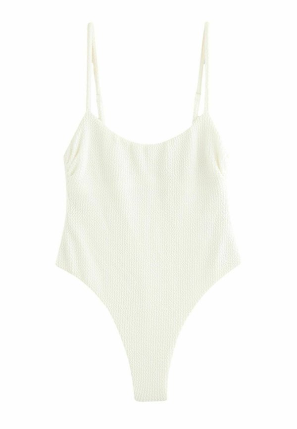 TUMMY CONTROL SCOOP - Badeanzug - ecru crinkle