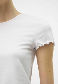 Vero Moda VMBARBARA SHORT ONECK - Tricou basic - bright white
