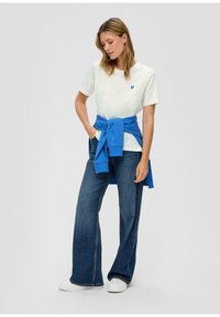 s.Oliver IM LOOSE FIT - T-Shirt basic - creme