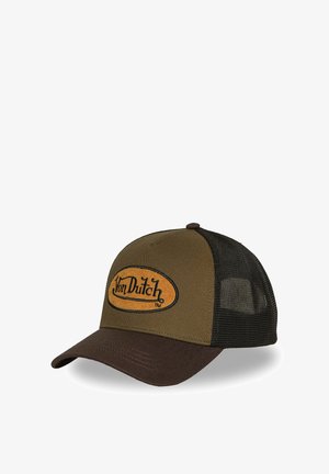 Von Dutch, TERRY UNISEX - Gorra - brown khaki black