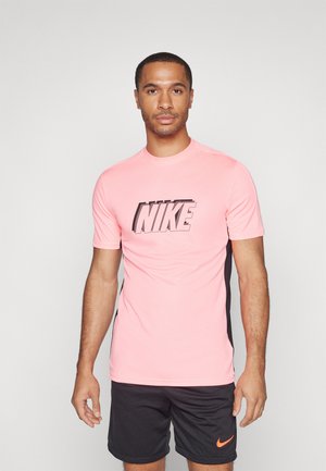 Nike Performance ACADEMY 23 TOP GX H - Sport T-Shirt - sunset pulse/black