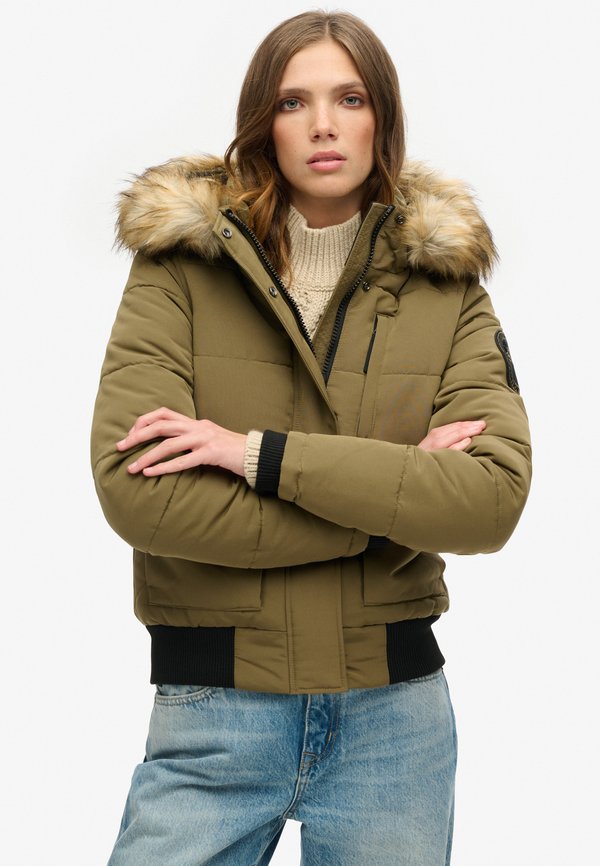 EVEREST PUFFER - Winterjacke - military olive
