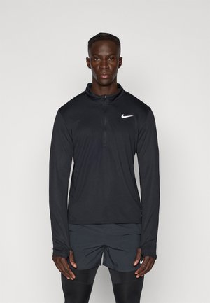 Nike Performance PACER TOP - Långärmad tröja - black/silver