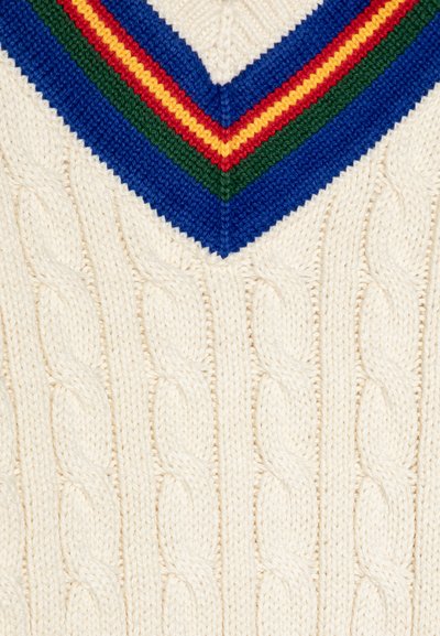 Polo Ralph Lauren V NECK - Trui - guide cream