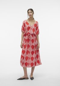 VMTULA OLGA DRESS  - Jurk - goji berry