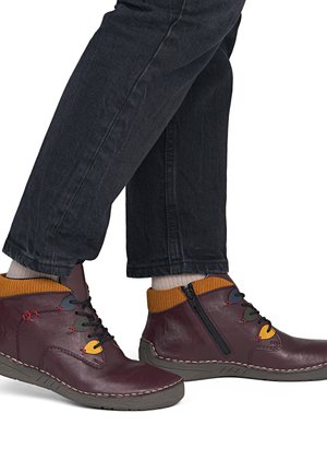 Rieker, RIEKER KURZSTIEFEL 52544 - Bottines à lacets - red