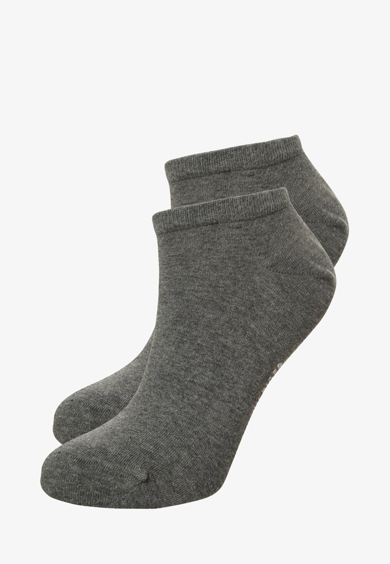 Tommy Hilfiger WOMEN SNEAKER 2 PACK - Zoknik - middle grey melange