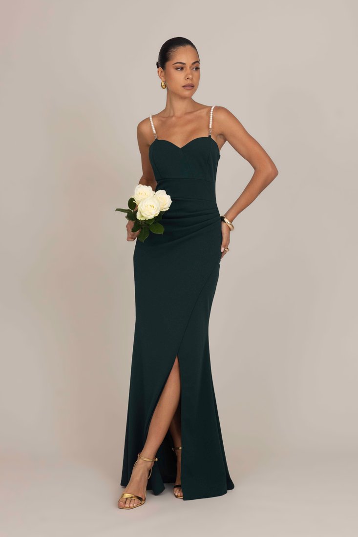 WAL G. SERENA DRESS - Occasion wear - forest green/dark green - Zalando.co. uk